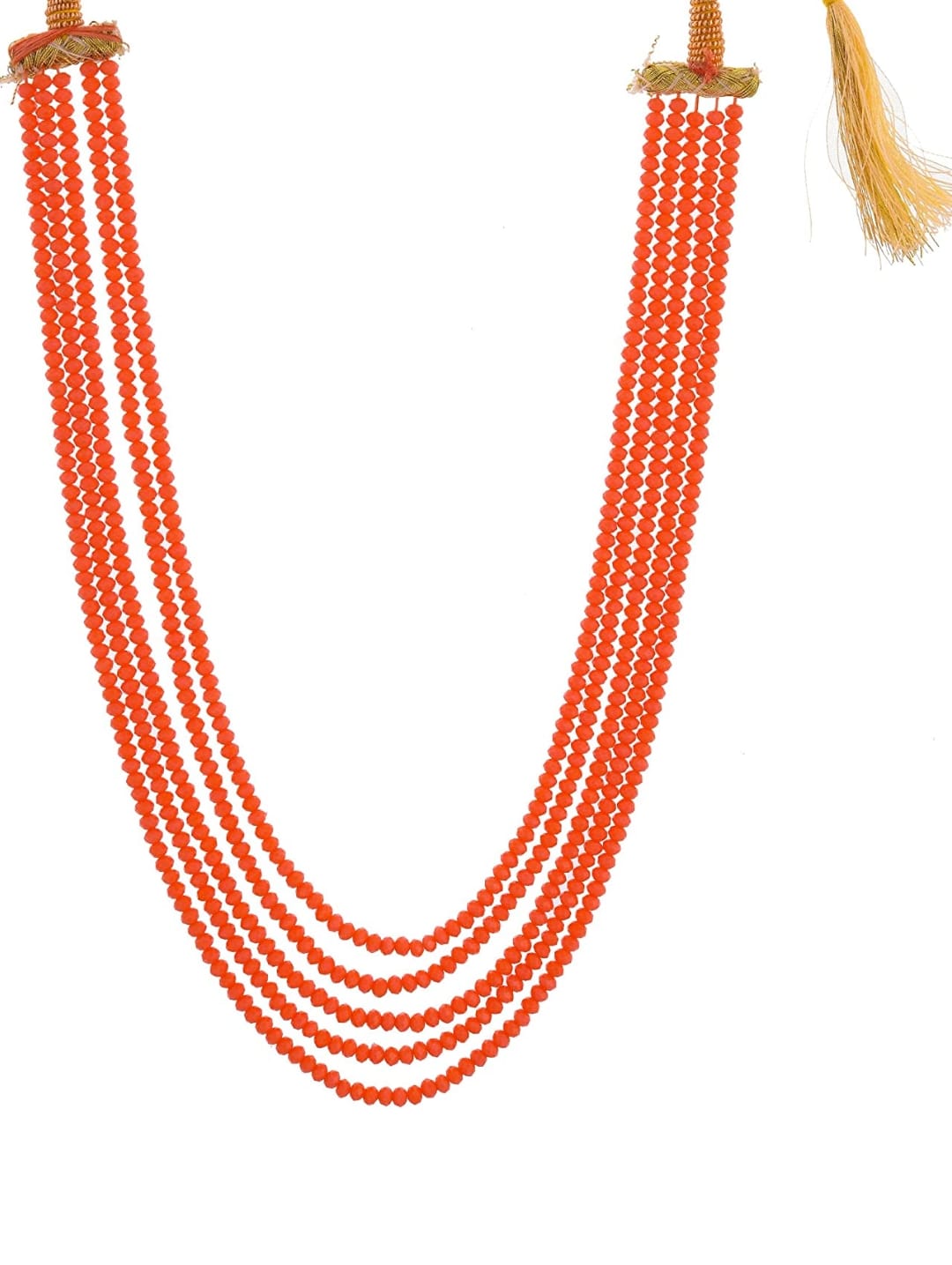 Orange Crystal Necklace