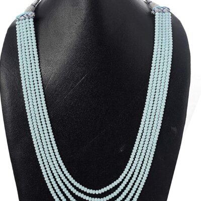 Sky Blue Crystal Necklace