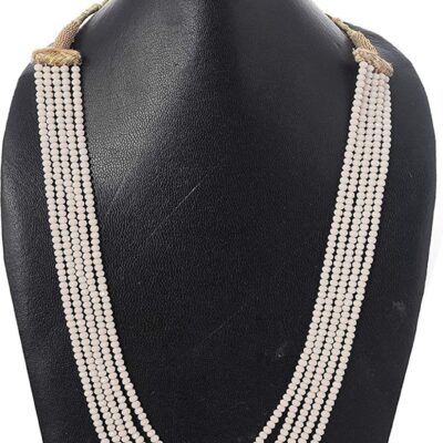 Peach Crystal Necklace