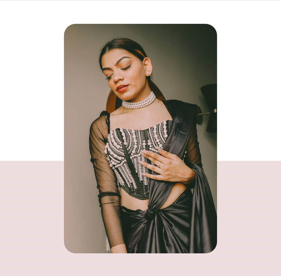 White Peral Choker - Image 3