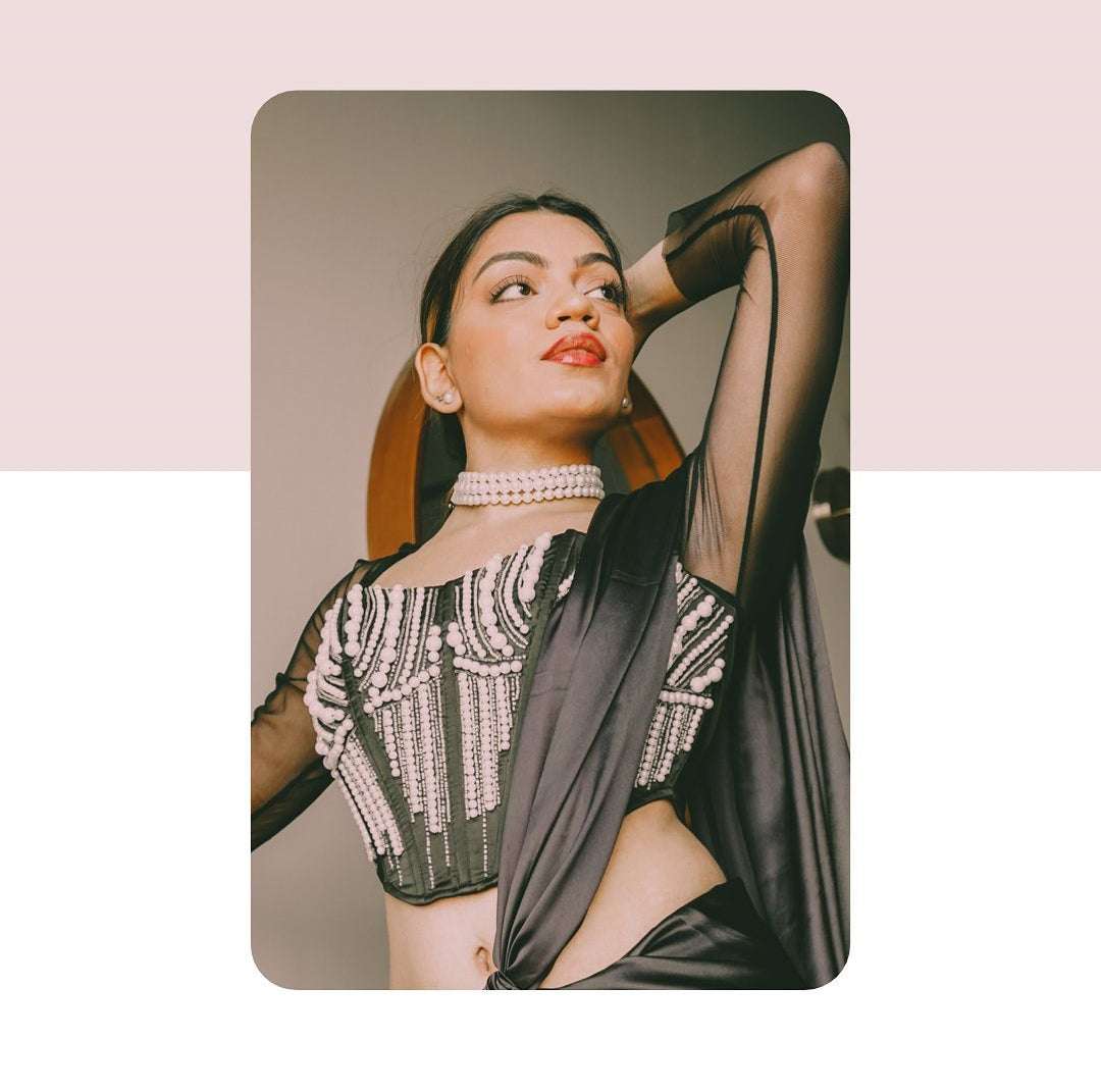 White Peral Choker - Image 2