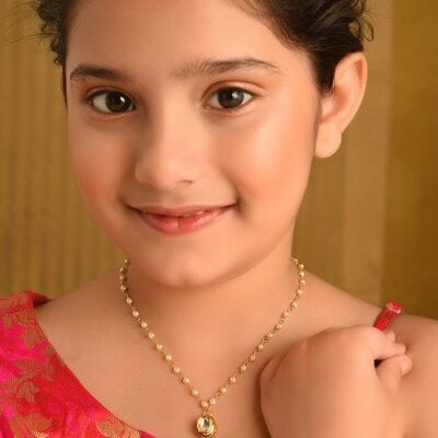 Fine Kundan Necklace For Chelid