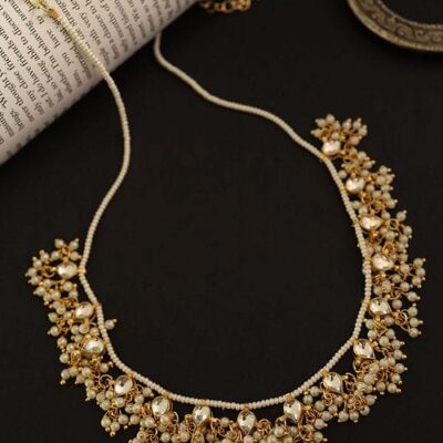 Beautiful Long Kundan Necklace