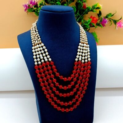5 Layer Pearl Necklace