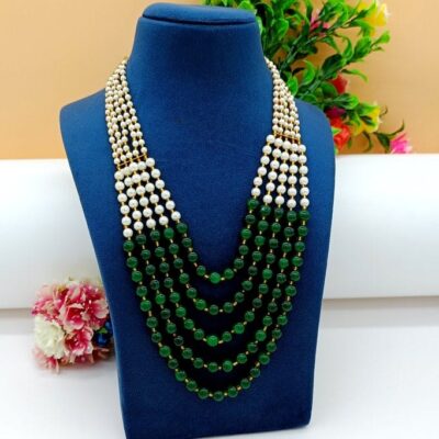 5 Layer Pearl Necklace