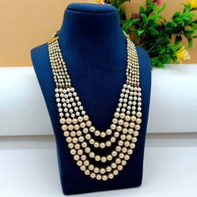 5 Layer Pearl Necklace