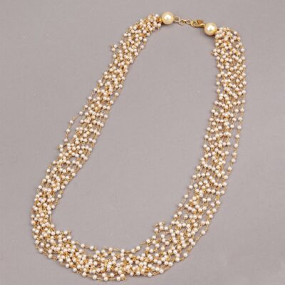 Multi Layer Pearl Necklace