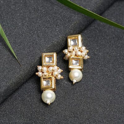 Artificial Kundan Earrings