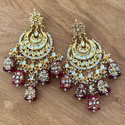 Traditional Kundan Earrings
