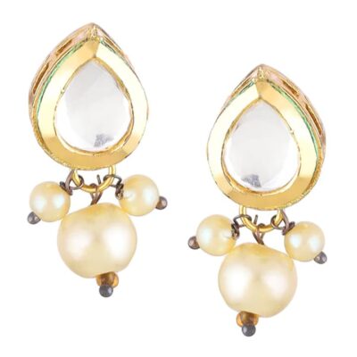 Gold Plated Statement Earrings