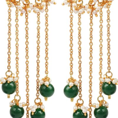 Gold Plated Statement Earrings