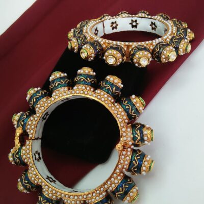 Meenakari And Jadau Bangle