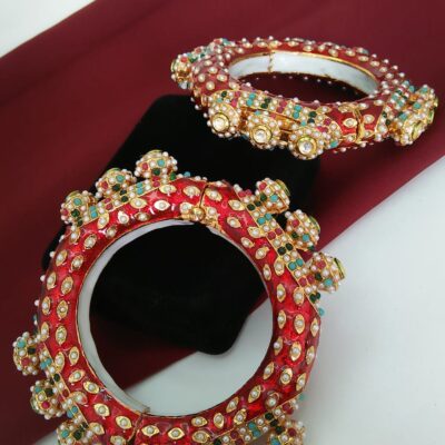 Meenakari And Jadau Bangle