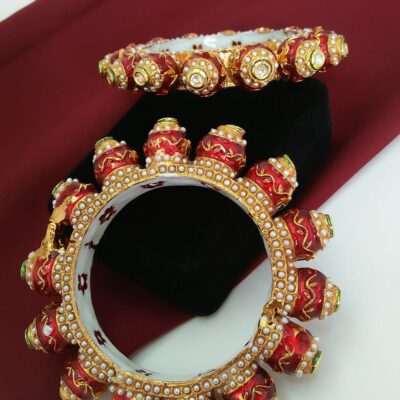 Meenakari And Jadau Bangle