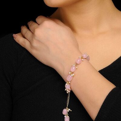 Pink Stone Bracelet