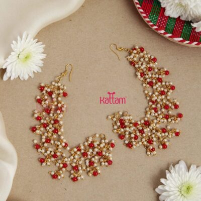 Kundan Polki  Ear Chain (Pack Of 2)