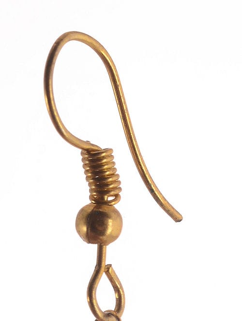 Gold Tone Kundan Maangtika - Image 3