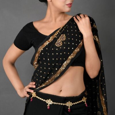 Gold Tone Kamarbandh West Belt