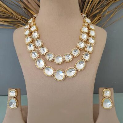 Polki necklace set