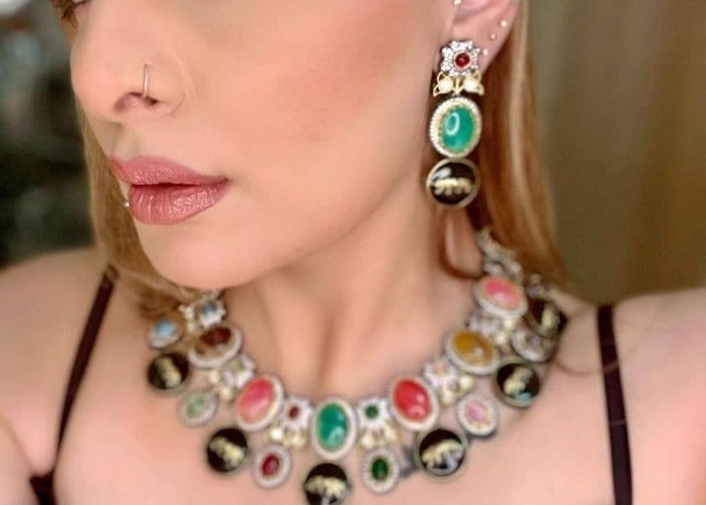 Sabyasachi Panther Necklace - Image 3