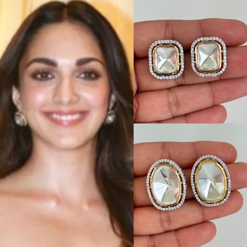 Kiara Advani Inspired Polki Stud