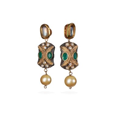 Uncut Kundan Polki Earrings