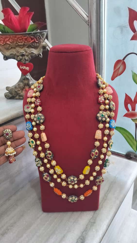 Multi Beads Necklace