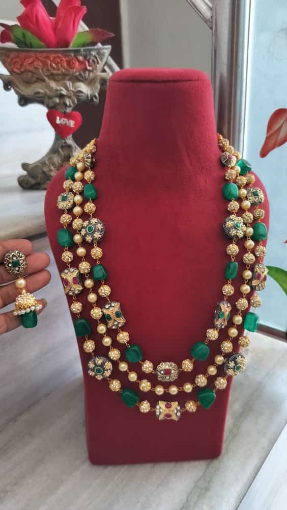 Multi Beads Necklace - Image 2