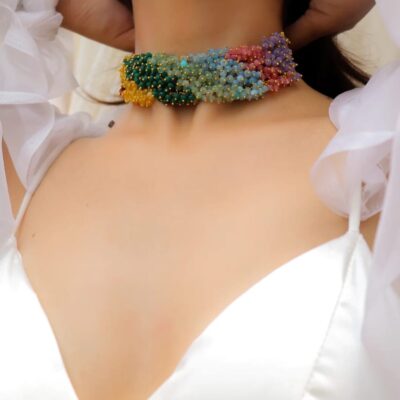 beautiful Handcraft Multi Peral Necklace