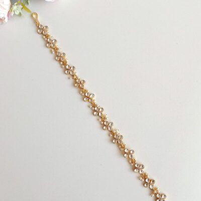 Gold Plated Kundan Mathapatti