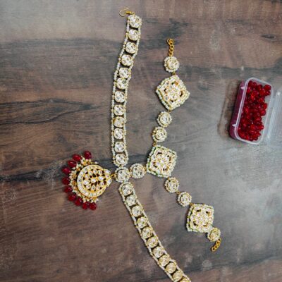 Gold Plated Kundan Mathapatti