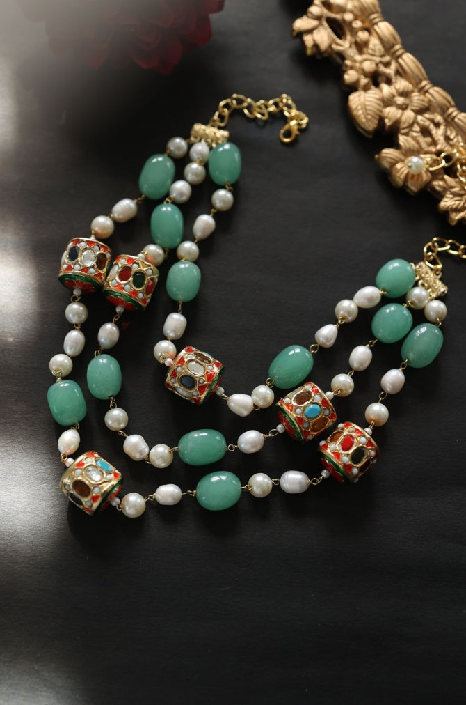 Multi Beads Necklace