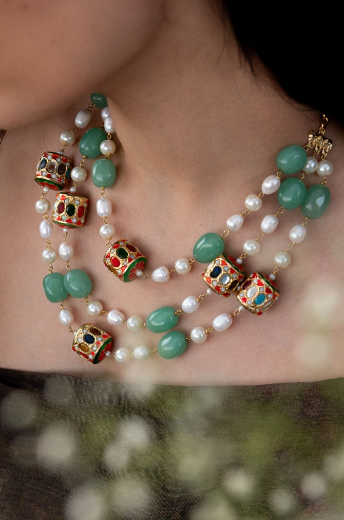 Multi Beads Necklace - Image 3