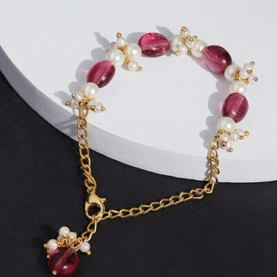 Ruby Stone Braclet
