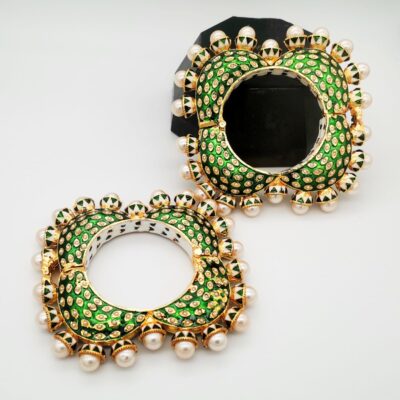 Gold Plated Rajwadi Bangle