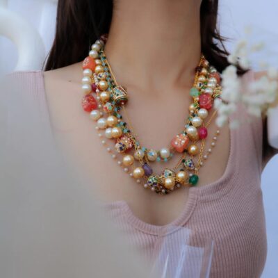 Multi Beads Necklace