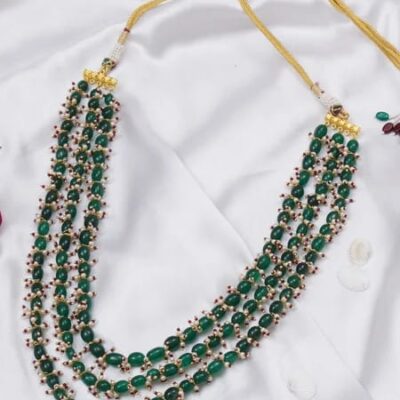 Emerald Layered Neckpiece