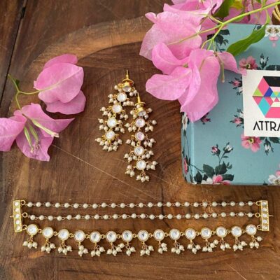 Stylish Polki Choker Set