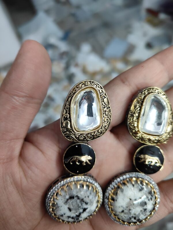 Sabyasachi Inspired Jaguar Earrings