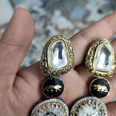 Sabyasachi Inspired Jaguar Earrings
