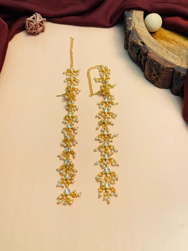 Matilu Gold Plated Earrings - Image 2
