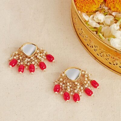 Gold-Plated Classic Drop Earrings