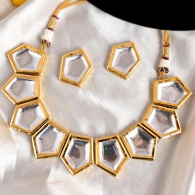 Kundan Choker Necklace Set