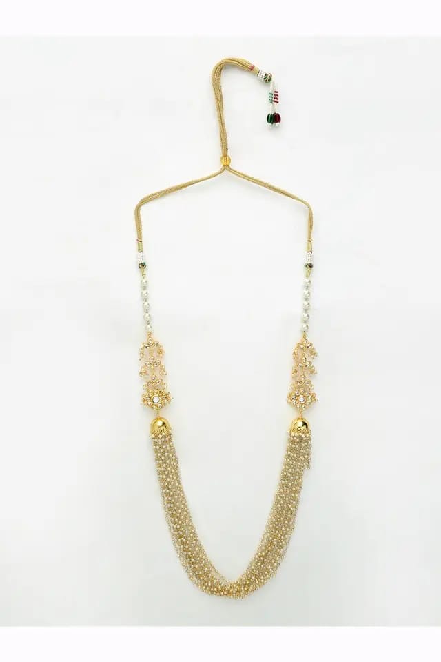 Gold Plated Multi Stranded Necklace - Image 3