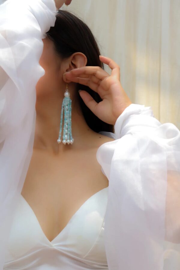 Beaded & Handcrafted Drop Earrings