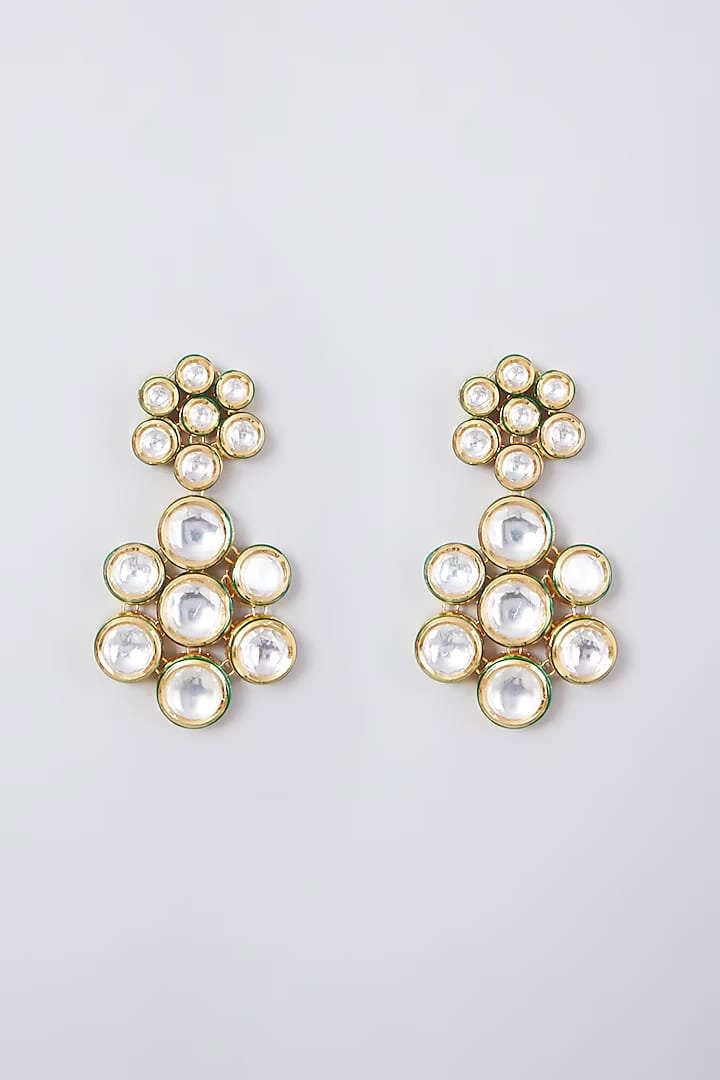 38Kundan Necklace Set/Elegant Kundan Jewellery/ Kundan Jewellery set/Fashion Necklace Set/Kundan Haar For Women And Girls/ Gift - Image 3