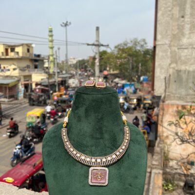 Sabyasachi Inspired Polki Necklace