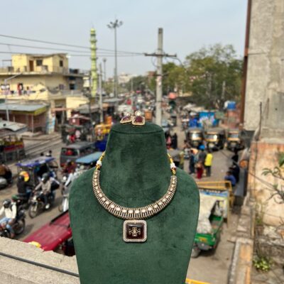 Sabyasachi Inspired Polki Necklace