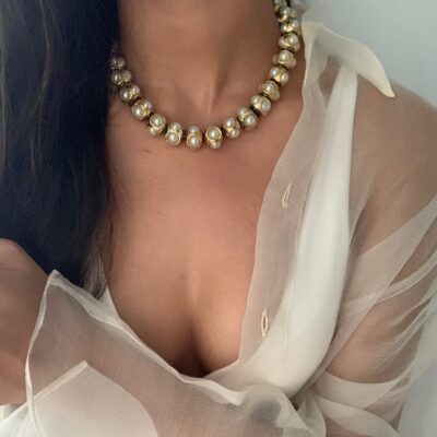 Mogra Moti Ladh Necklace