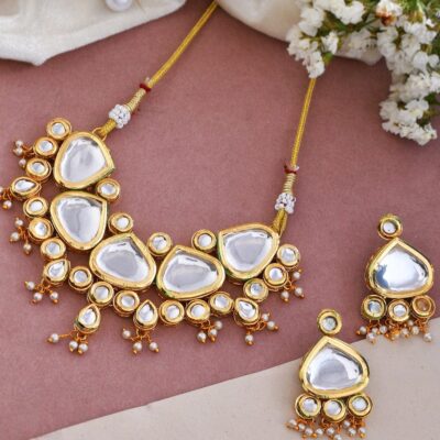 Pearl Kundan Jewellery Sets